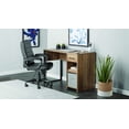 Mainstays Wood/Metal Desk, Rustic Weathered Oak Finish