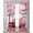 Pink Crimson White, variant on Valentine's Day Sheer Curtains 39 Inch Length 2 Panels Set for Living Room/Bedroom, Love Tree Branches Truck Roses Beige Kitchen Curtains Grommet Semi-Sheer Curtains Window Treatments 27.5"x39"x2