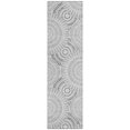 thumbnail image 2 of Addison Rugs Chantille Indoor/Outdoor Transitional Circles Gray Washable Runner Rug, 2'3" x 7'6", 2 of 6