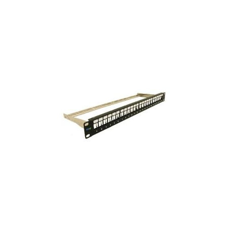 ICC Cat 6a FTP Blank Patch Panel 24-Port- 1 Rms price history on PriceWatchPro