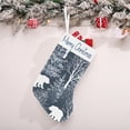thumbnail image 2 of Christmas Stocking - Holiday Stockings - Blue Polar, 2 of 4