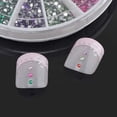 thumbnail image 4 of HZKAICUN 4 Boxes Nail Art Decoration DIY Glitter Nail Decoration Rhinestone 3D Round Nail Art Rhinestone Nail Art Decor Accessories Nail Art Decorations Colourful Gemstones Rhinestones, 4 of 9