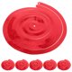 thumbnail image 4 of 6 piezas de decoraciones colgantes en espiral para fiestas, serpentinas, espirales, decoraciones para techo, cumpleaños, bodas, baby showers., 4 of 7
