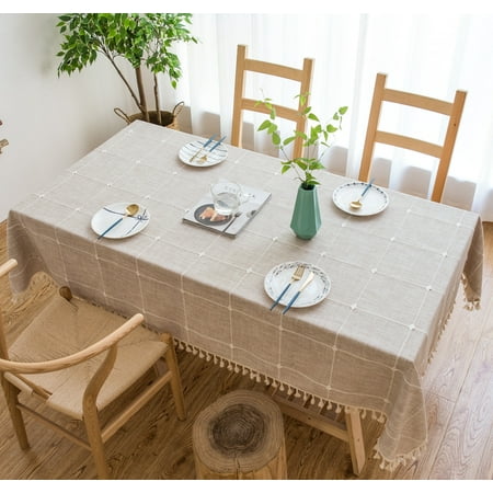 

QINGYU Waterproof Tablecloth Art Tablecloth Coffee Tablecloth 90*140cm