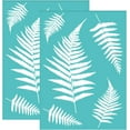 thumbnail image 2 of 2Pcs Self-Adhesive Silk Screen Printing Stencil Leaf Stencils Plant Mesh Transfer Stencil Reusable Silk Screen Stencil for Painting on Wood T-Shirt Fabric - 7.7x5.5 Inch, 2 of 9