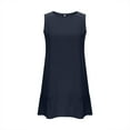 thumbnail image 6 of Weiqiqre Plus Size Summer Dresses Round Neck Ruffle Sleeveless Tank Dress Casual A-Line Sundresses Beach Vacation Clothes, 6 of 8
