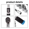 thumbnail image 4 of 11Pcs 1/4 Inch 2-20Nm Preset Torque Wrench Sleeves Set Quick Release Mini Portable Adjustable Torque Wrench Household Car Auto Repairs With Storage Box, 4 of 7
