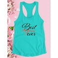 thumbnail image 3 of Best Mom Ever Pink Noir Racerback Tank Women -Image by Shutterstock, Female XX-Large, 3 of 4