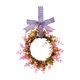 thumbnail image 2 of Anillo De Plástico Corona floral artificial de primavera de 30 cm para puerta, pared, interior y exterior, decoración navideña (1 unidad) JASKFLY, 2 of 9