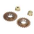 thumbnail image 1 of Adaptador de Rueda Libre de Bicicleta, Exquisita Bicicleta de Artesanía 22 Dientes Libres Duraderos Con Rueda Libre de 24t para Reemplazo, 1 of 7