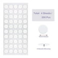 thumbnail image 6 of NOGIS Double Sided Sticky Dots Stickers Removable Round Putty Clear Sticky Tack No Trace Sticky Putty Waterproof Small Stickers for Festival Decoration (10mm, Clear, 200), 6 of 7