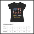 thumbnail image 7 of US Army Be All You Can Be Women's V-Neck T-shirt American Flag Military Veteran DD 214 Patriotic Armed Forces Licensed Tee, 7 of 7