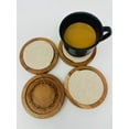 thumbnail image 4 of Drew Derose Designs  wooden coaster with corded insert(set of 4) 4x2.25”, 4 of 6