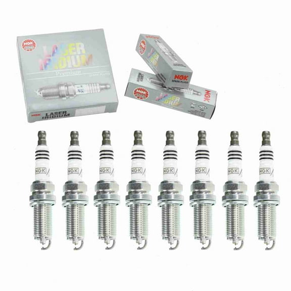 8 pc NGK Laser Iridium Spark Plugs compatible with Lexus LS460 4.6L V8 2007-2017