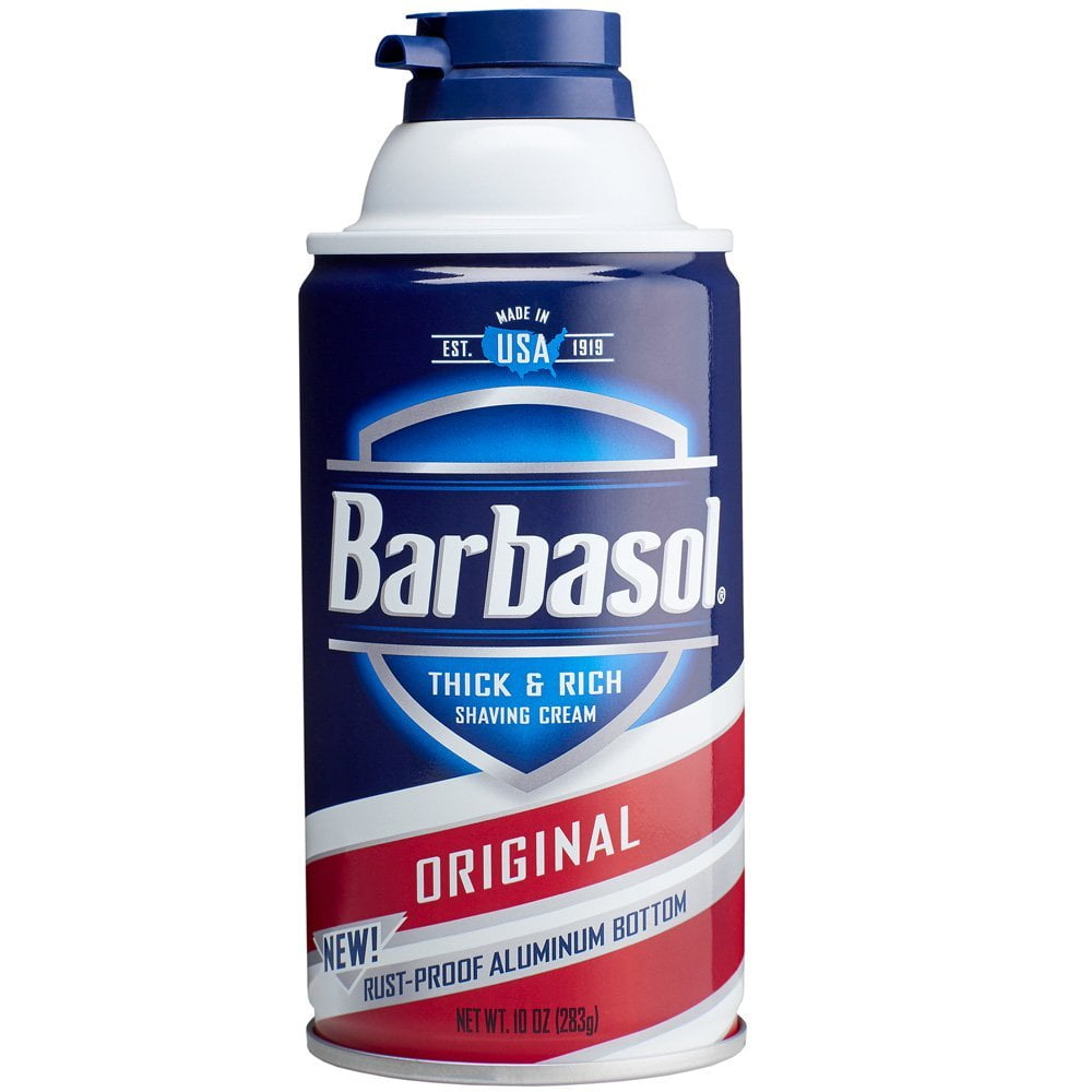 4 Pack - Barbasol Thick and Rich Shaving Cream, Original 10 oz