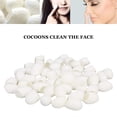thumbnail image 5 of MODANU 50Pcs Silkworm Cocoons, Natural Facial Care Silks Cocoons Silk Cocoons Peeling Silkworm Balls for Facial Care, 5 of 9