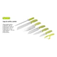 thumbnail image 2 of Juego de Cuchillos y Pelador 7 Piezas de Acero Inoxidable con Mangos Grabados | Corte Preciso y Diseño Ergonómico – Lion Tools 7473, 2 of 3