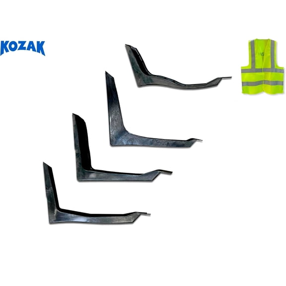 KOZAK Cabin Fairing Brackets/Mounts Set L1, L2, L3, L4 Driver Left Side Compatible with International LT LT625