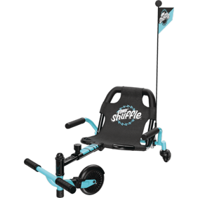Crazy Cart Shuffle by Razor, Kid-Powered Drifting Go-Kart, Ride-on for Ages 4 , Adjustable Frame