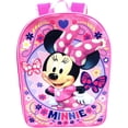thumbnail image 2 of Ruz Minnie Mouse Kid's Licensed 15 Inch School Bag Backpack Pink, 2 of 4