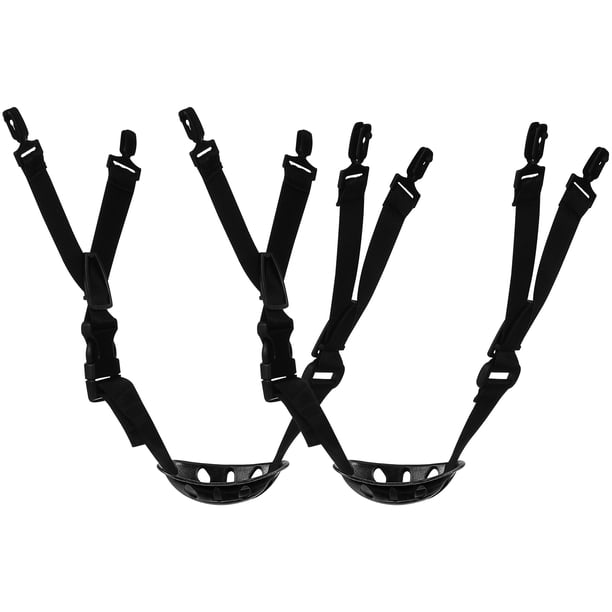 2 correas elásticas para la barbilla del casco, para mayor seguridad (color aleatorio)