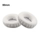 thumbnail image 2 of Cubiertas de auriculares de espuma de cuero esponja blanca premium - tamaños de 45 mm a 110 mm para, 2 of 12