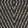 thumbnail image 4 of SAFAVIEH Bohemian Caymen Geometric Diamonds Jute Area Rug, Black/Ivory, 6' x 6' Round, 4 of 4