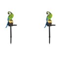thumbnail image 2 of Matsuzay Cute Parrot Solar Garden Lights - Amplia aplicación Ahorro de energía Ecológico Fácil instalación Verde Verde 2Conjunto, 2 of 6