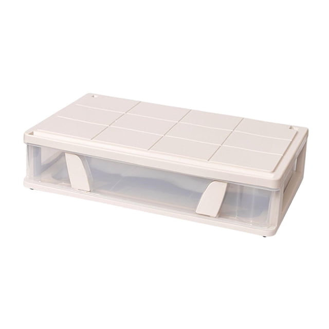 Contenedor de almacenamiento debajo de la cama Caja de almacenamiento para debajo del sofá Casa de campo Oficina B