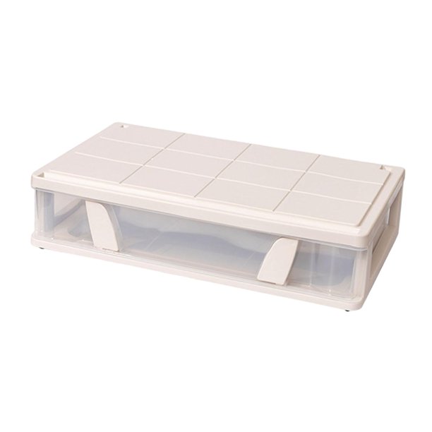 Contenedor de almacenamiento debajo de la cama Caja de almacenamiento para debajo del sofá Casa de campo Oficina B