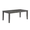 thumbnail image 2 of Topline Home Furnishing Grey Wooden 7pc Dining Set, 2 of 7