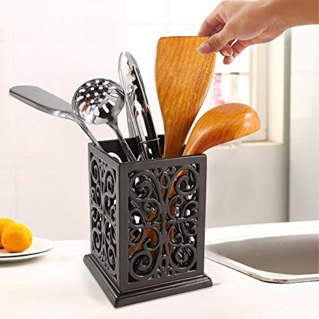 Vintage Decorative Kitchen Utensil Holder Cooking Utensil Organizer Perfect Gift for Cooking