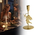 thumbnail image 2 of Cupid Candle Holder Centerpiece for Valentine's Day Metal Cupid Tabletop Sign Table Decorations for Wedding Anniversary Wedding Party Gifts Supplies (Elegant, Metal), 2 of 4