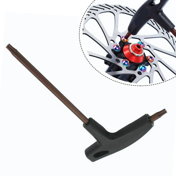 Disc Brake Rotor Tool Bike Disc Brake Wrench Compact And Portable Deformation-Resistant High-Toughness Materials