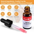 thumbnail image 4 of Ingrown Toenail Treatment - Ingrown Toenail Pain Reliever and Softener Kit for Easy Trimming with Silicone Gel Toe Caps, 4 of 7