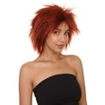 thumbnail image 5 of Funky Punk Collection Women's Wig | Multiple Colors Cosplay Halloween Wig | Premium Breathable Capless Cap, 5 of 106