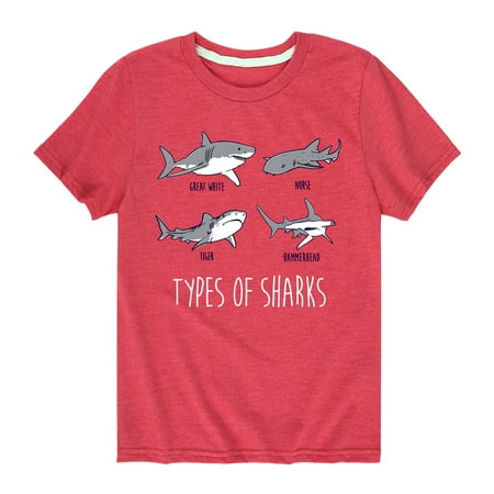 

Instant Message - Types Of Sharks - Toddler Short Sleeve Tee
