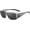 A02 Transparent Grey/Grey Lens, variant on Polarized Fit Over Glasses Sunglasses for Men Women, Wear Over Glasses with UV400 Protection Wraparound for Driving
