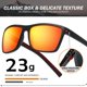 thumbnail image 4 of Paquete de 3/4 nuevas gafas de sol polarizadas coloridas con caja de diseño para hombres y mujeres, adecuadas para conducir, pescar, deportes al aire libre UV400, 4 of 5