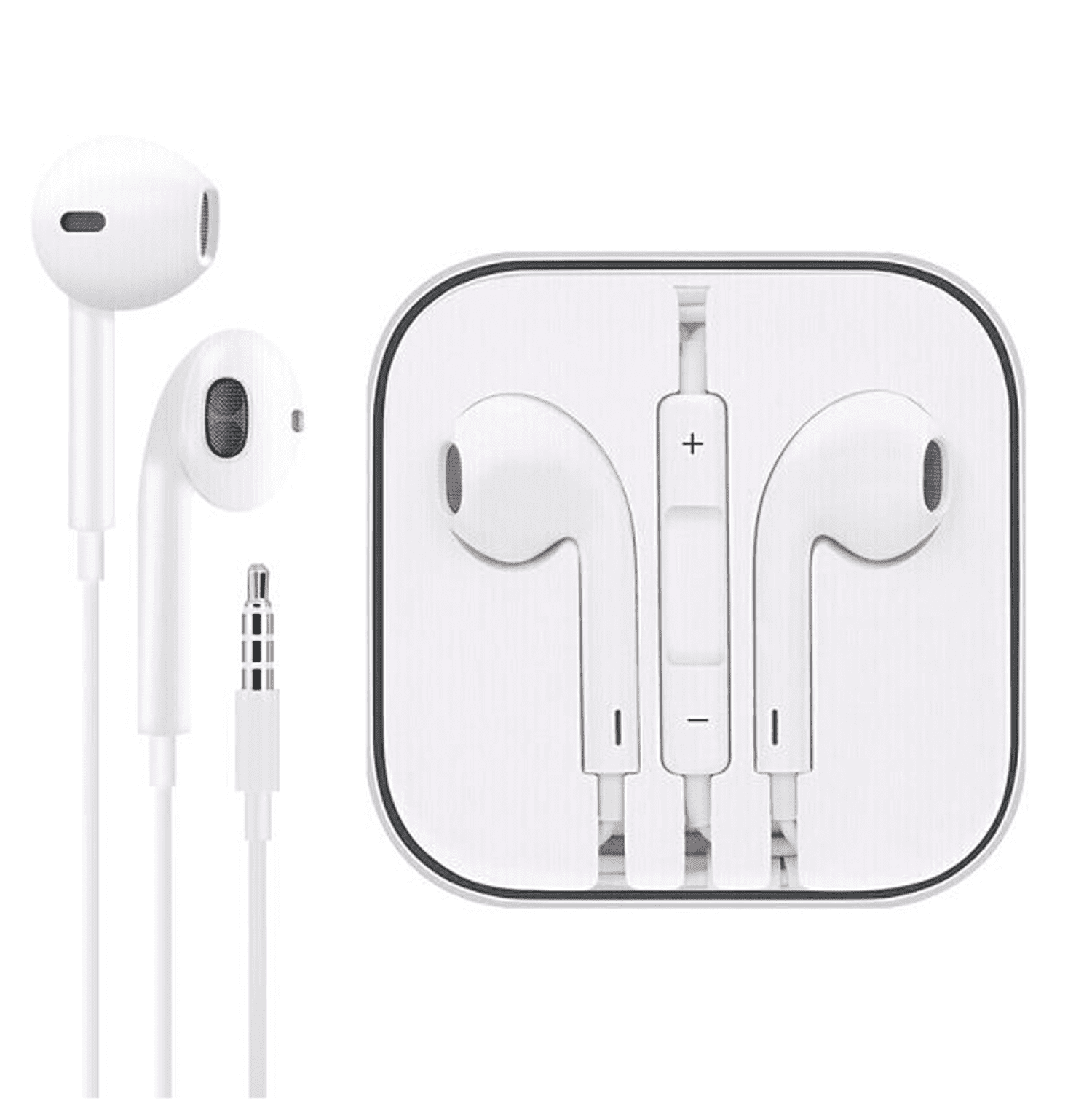 teenagere Byg op lade som om 3.5mm Headphones, In-Ear EarBuds for Apple iPhone 6 6S 5S 5 SE 4S 4 3Gs  iPod Touch 6th 5th 4th 3rd Generation iPad Laptop PC MP3 MP4 In Ear White Headphone  Headset