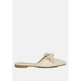 thumbnail image 6 of Makeover Studded Bow Flat Mules, 6 of 10