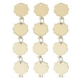 thumbnail image 5 of Uxcell Wooden Leaves, 200 Pack Unfinished Wood Leaves with Holes Blank Wooden Cutouts Ornaments Natural Wood Pieces, 5 of 6