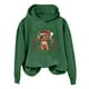 thumbnail image 4 of WILLBEST Sudaderas Deportivas Mujer Invierno Navidad Vaca Santa Sudadera con Capucha Chica​​, 4 of 4