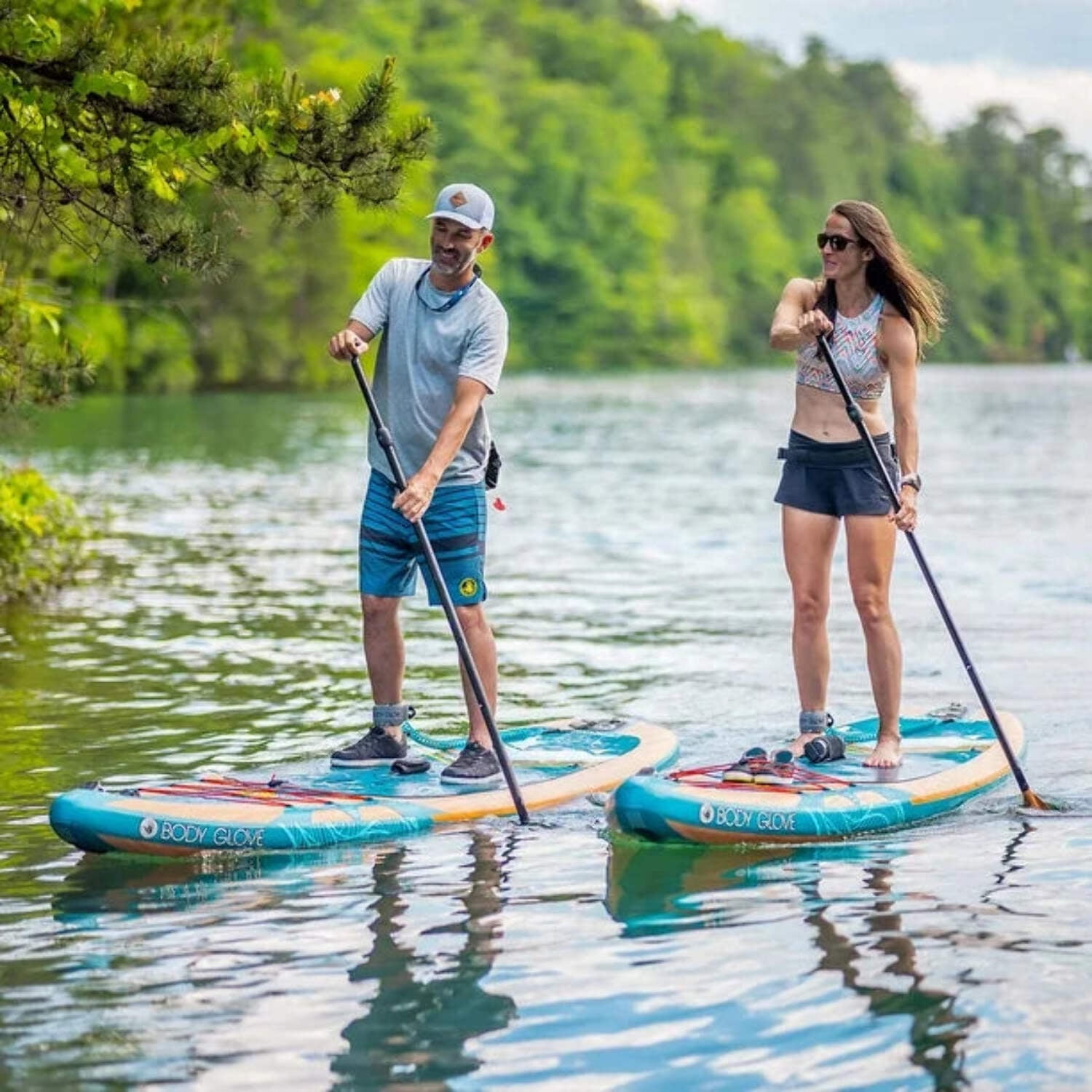 Body Glove Performer 11' Inflatable Stand Up Paddle Board Package