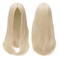 thumbnail image 1 of GUANGHONG Frontale Perruque Droite en Fibre Cheveux Humains Perruques en Dentelle pour Femmes Perruque Droite Longue Bouclée Perruques pour Femmes Dentelle Frontale Ensembles de Cheveux, 1 of 8
