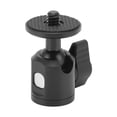 thumbnail image 1 of Soporte De Zapata Caliente Para Cámara, Mano De Obra CNC Durable 1/4 Tornillo Mini Cabeza De Bola De Trípode Aleación De Aluminio Para Luz De Video LED ANGGREK Como se muestra en la descripción, 1 of 8