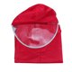 thumbnail image 5 of Mens Womens Cycling Bike Raincoat Rain Cape Poncho Hooded Windproof Rain Coat Mobility Scooter Cover Size XXXL(Jujube Red), 5 of 5
