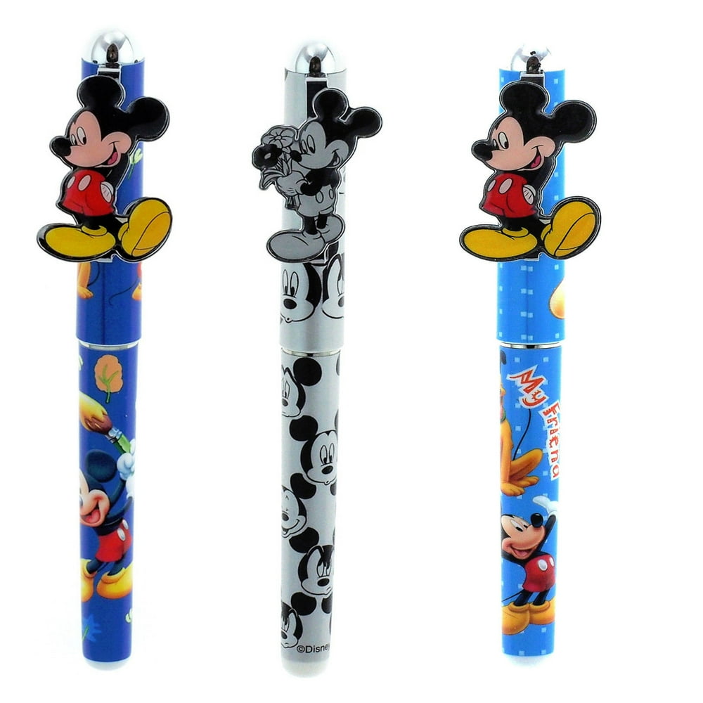 Disney Mickey Mouse Pen 3 Pcs