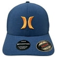 thumbnail image 2 of Hurley Men's Hat Phantom H2O Dri-FIT Shores Flex Fit Cap (Large/X-Large, Thunderstorm), 2 of 4