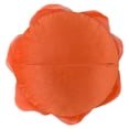 thumbnail image 2 of JWH 3D Handmade Unique Soft Round Gauze Accent Pillows for Home Decoration in 12 inch Orange Red, 2 of 9